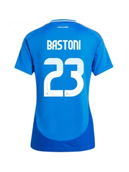 Italien Alessandro Bastoni #23 Heimtrikot für Frauen EM 2024 Kurzarm